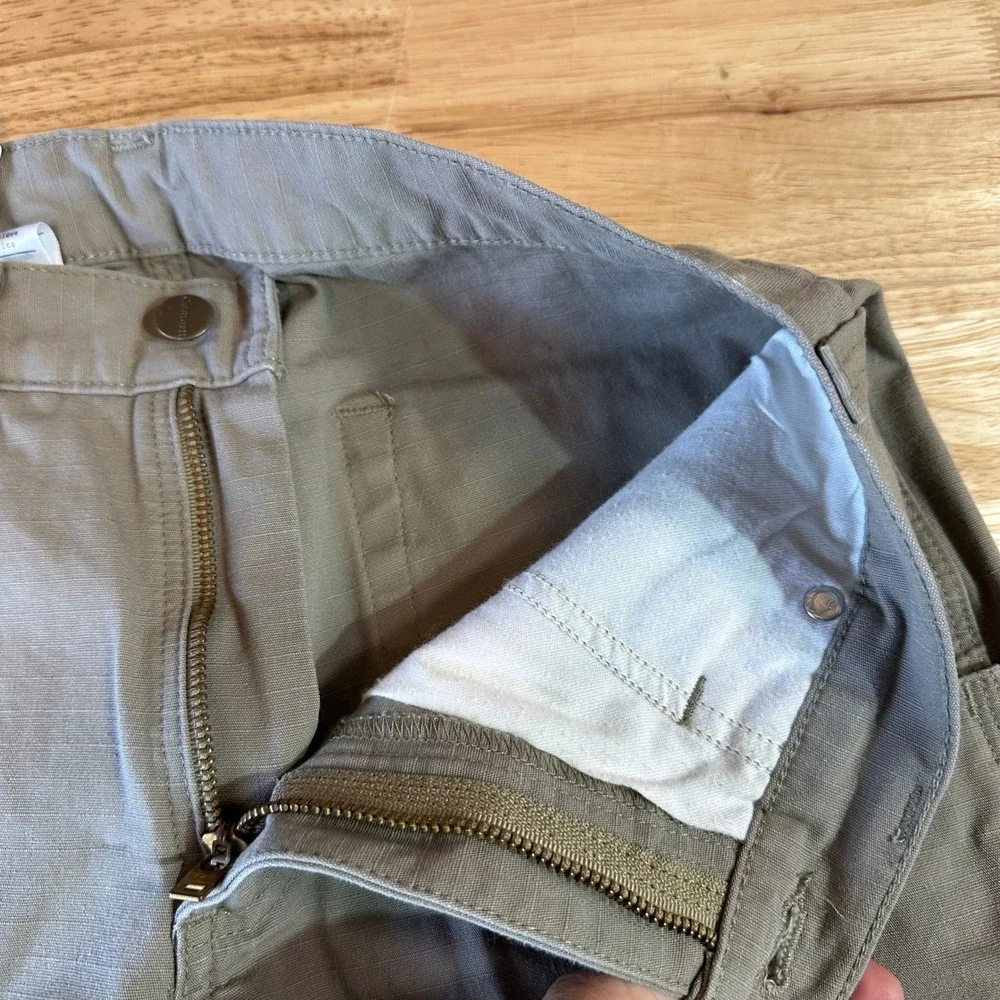 Carhartt B342 DES Cargo Pants Ripstop Workwear Men's Size 30x34 Desert